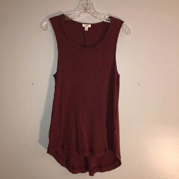 Dylan Claret Colored Tank Top - Picture 8 of 16